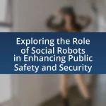 Exploring the Role of Social Robots in Enhancing Public Safety and Security