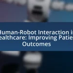 Human-Robot Interaction in Healthcare: Improving Patient Outcomes