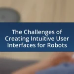 The Challenges of Creating Intuitive User Interfaces for Robots