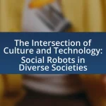 The Intersection of Culture and Technology: Social Robots in Diverse Societies