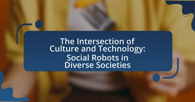 The Intersection of Culture and Technology: Social Robots in Diverse Societies