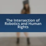 The Intersection of Robotics and Human Rights