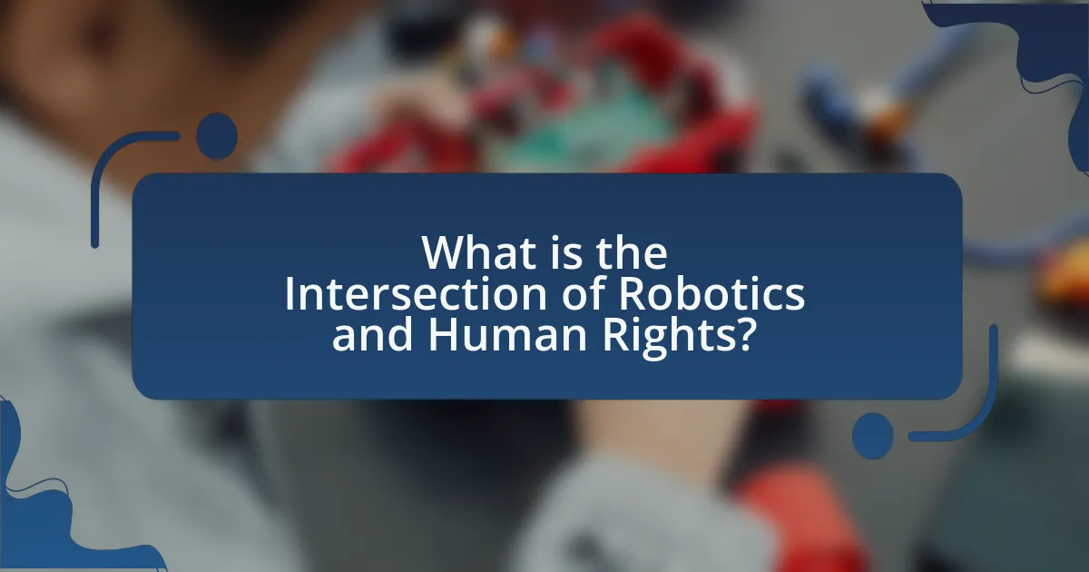 What is the Intersection of Robotics and Human Rights?